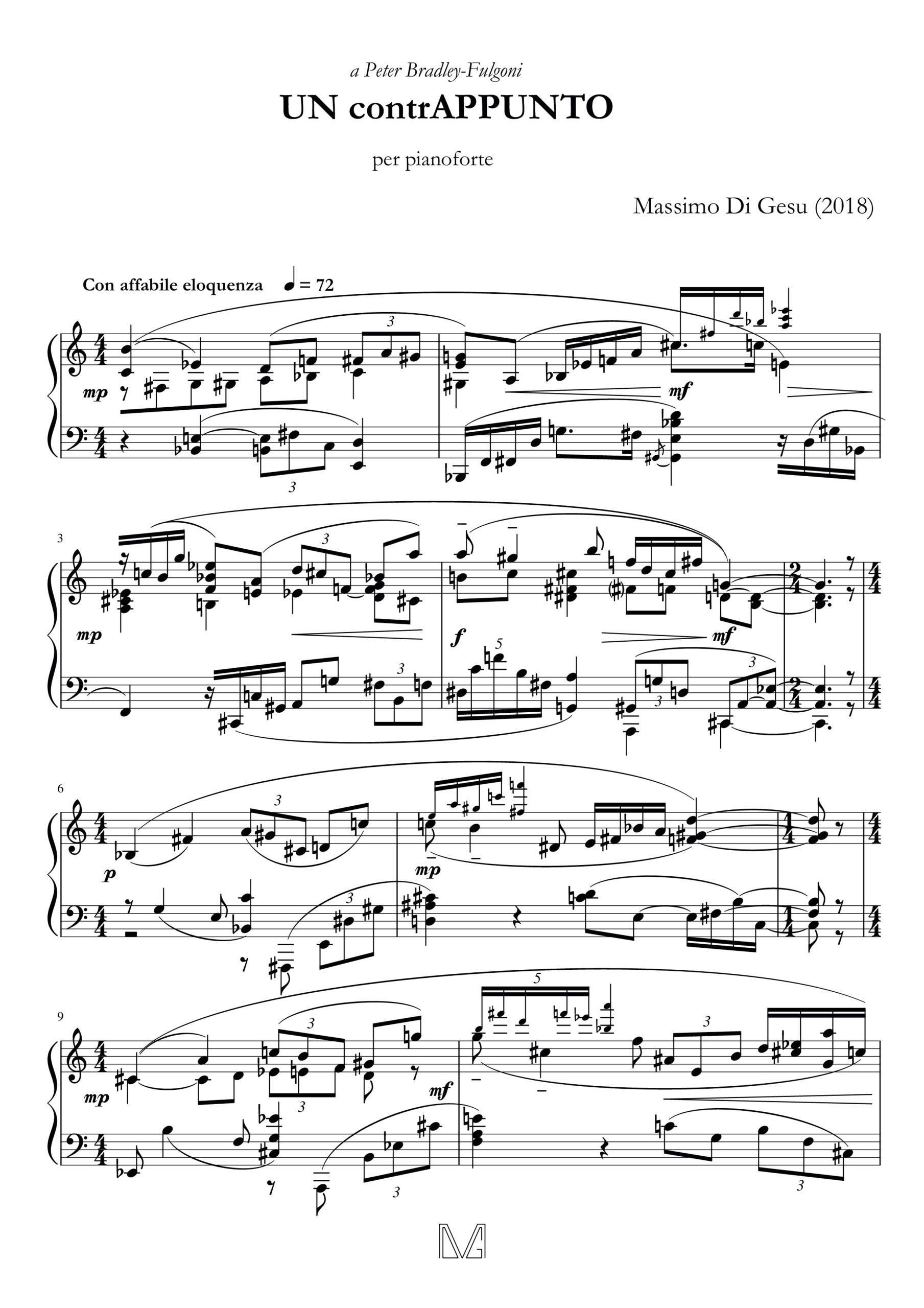 UN CONTRAPPUNTO - Prelude